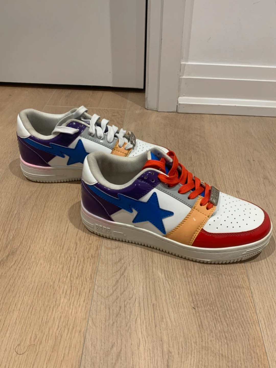 ❤️ BAPE STA 20th Anniversary Sneakers Size 7 🩷