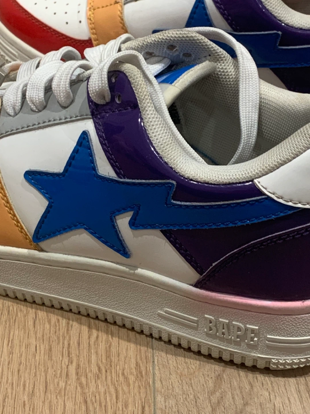 ❤️ BAPE STA 20th Anniversary Sneakers Size 7 🩷 - photo 3