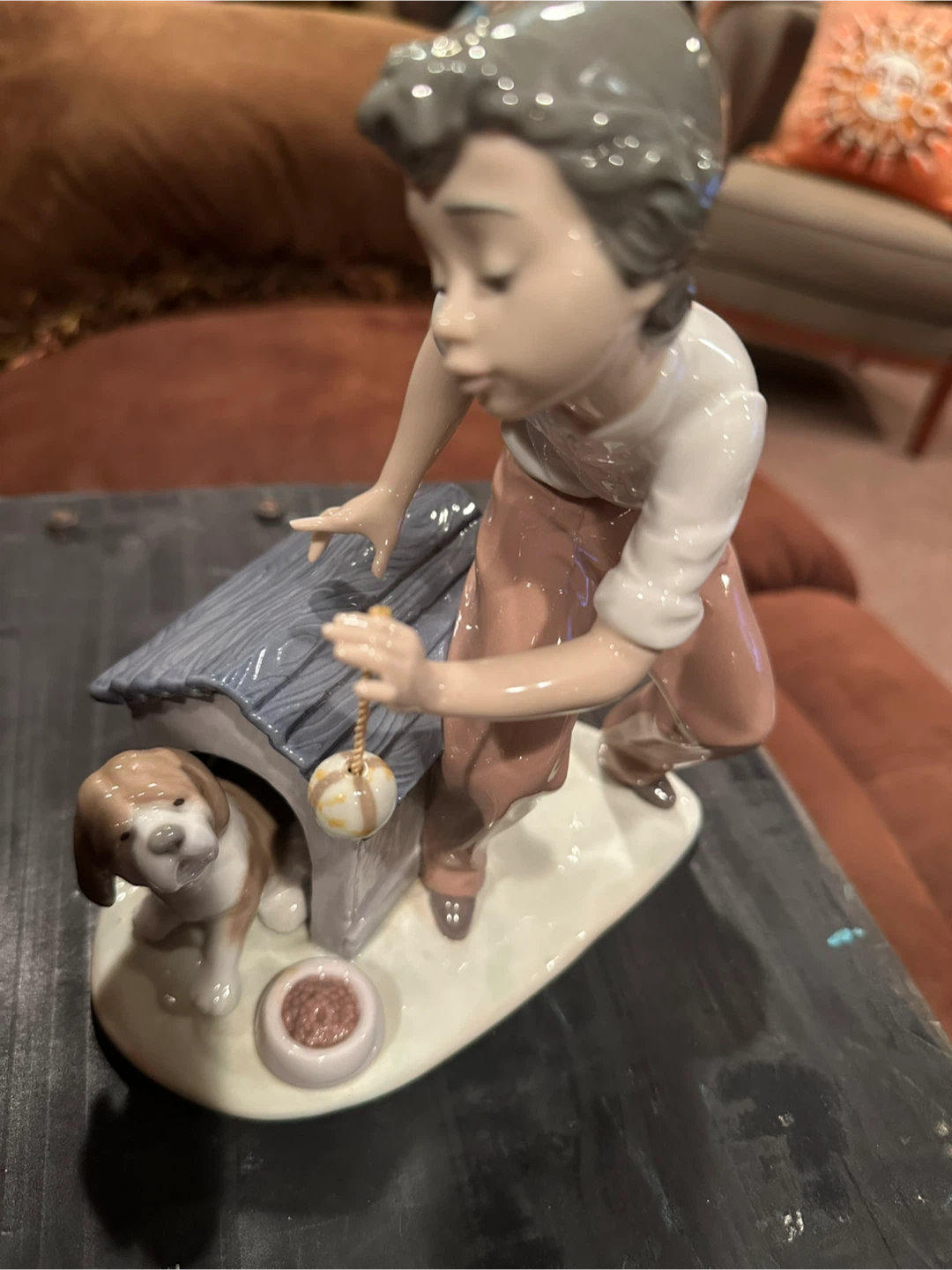 Lladró porcelain figurine titled "Come Out and Play"#5797 - photo 3