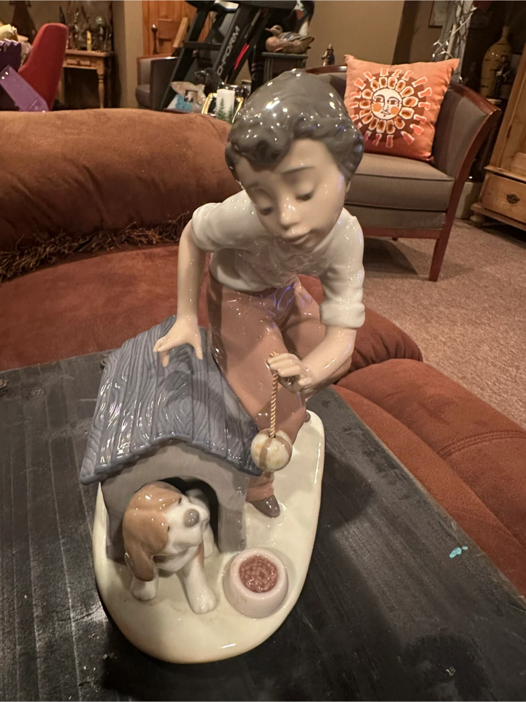 Lladró porcelain figurine titled "Come Out and Play"#5797 - photo 2