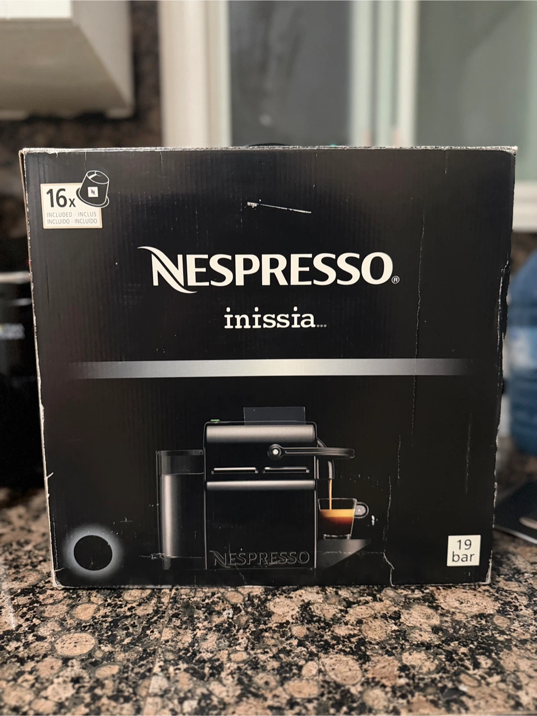 Nespresso Inissia Espresso Machine - Black