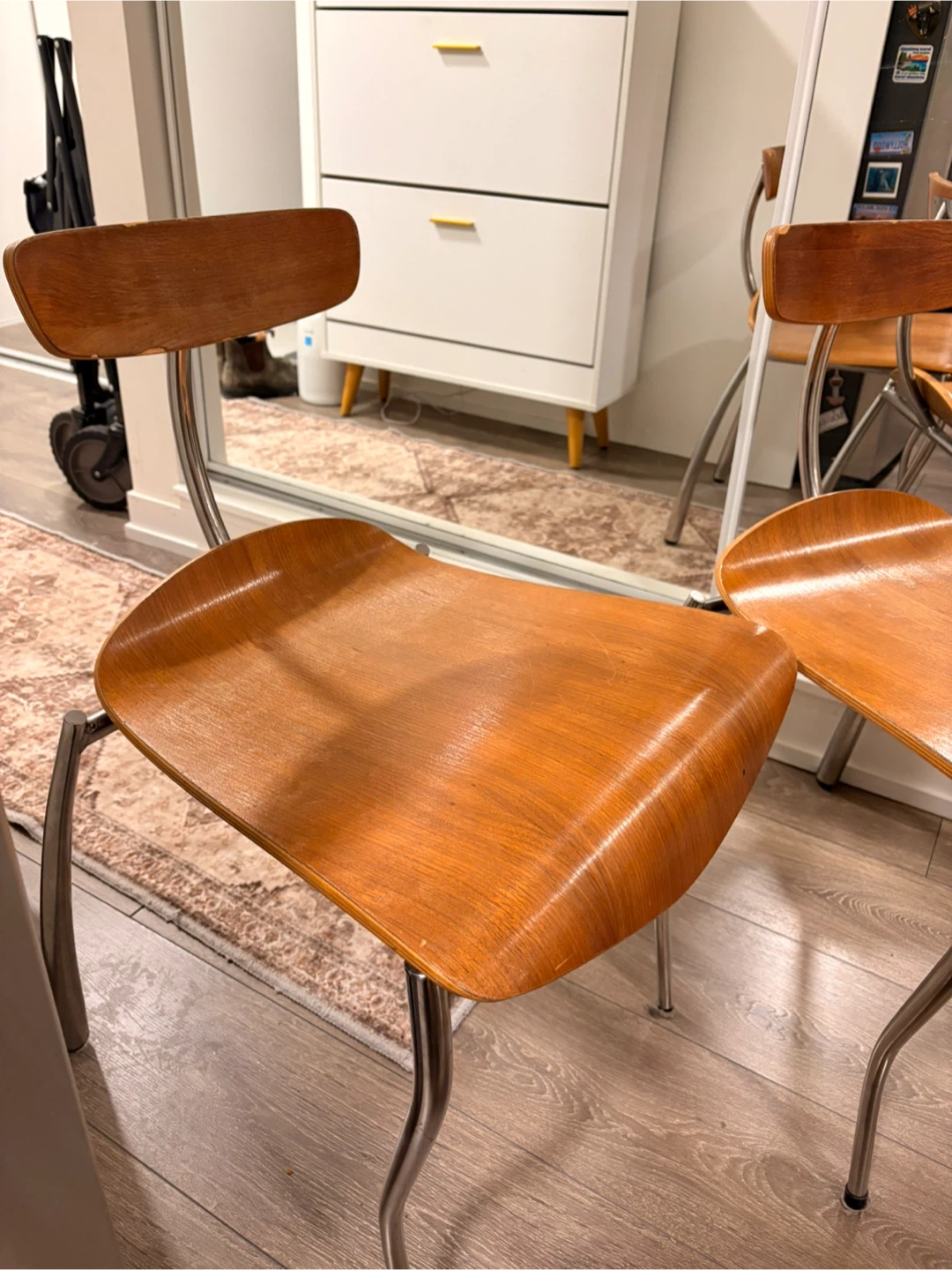 Vintage MCM Dining Chairs (selling 2) - photo 2