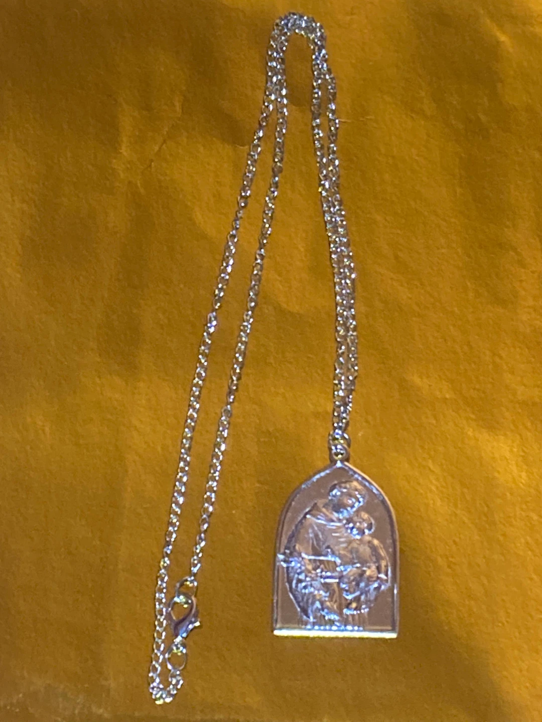 St. Anthony of Padua Religious Medal Necklace - photo 4