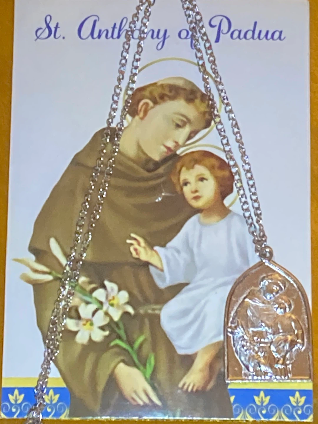St. Anthony of Padua Religious Medal Necklace - photo 5