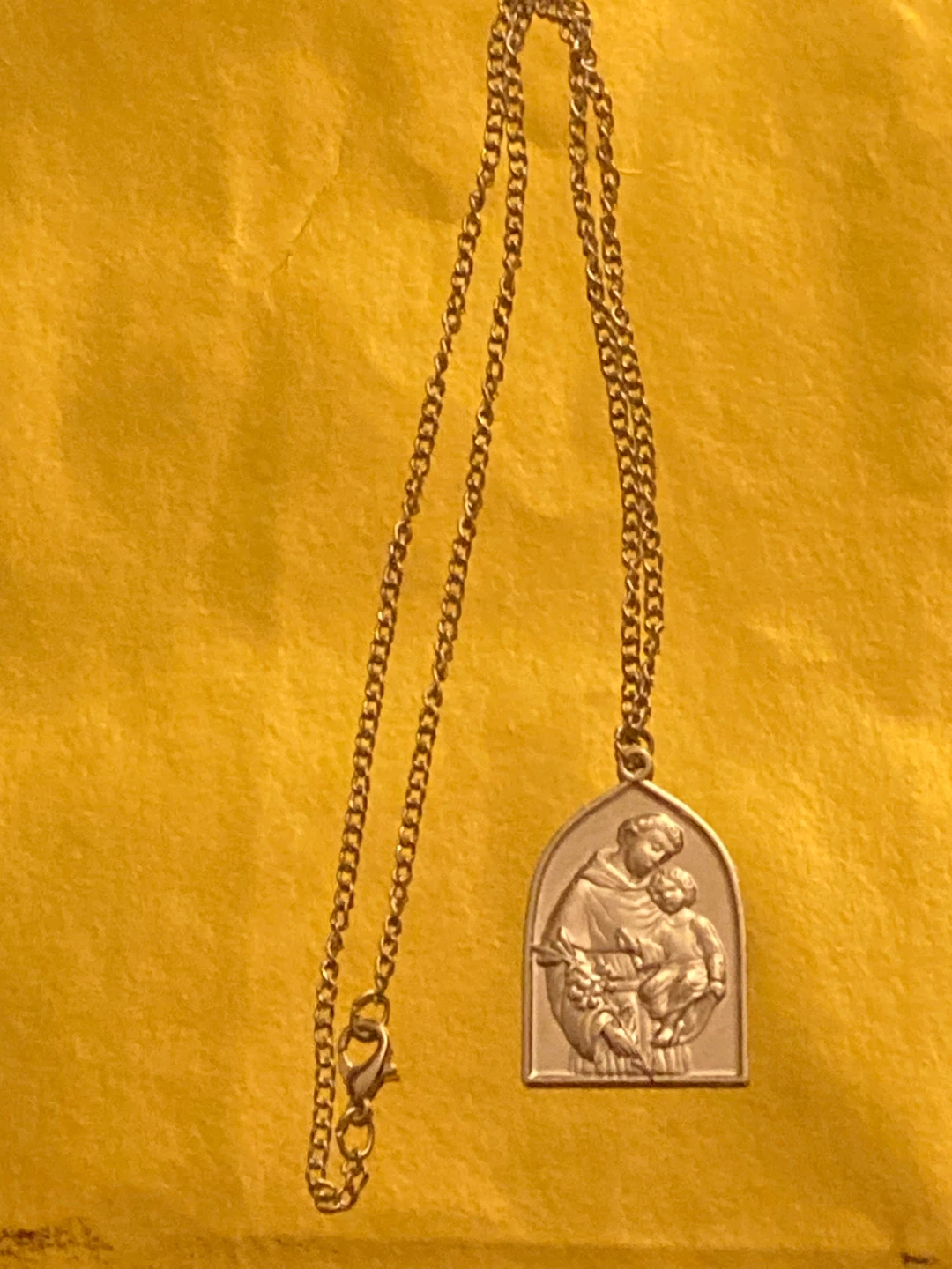 St. Anthony of Padua Religious Medal Necklace - photo 2