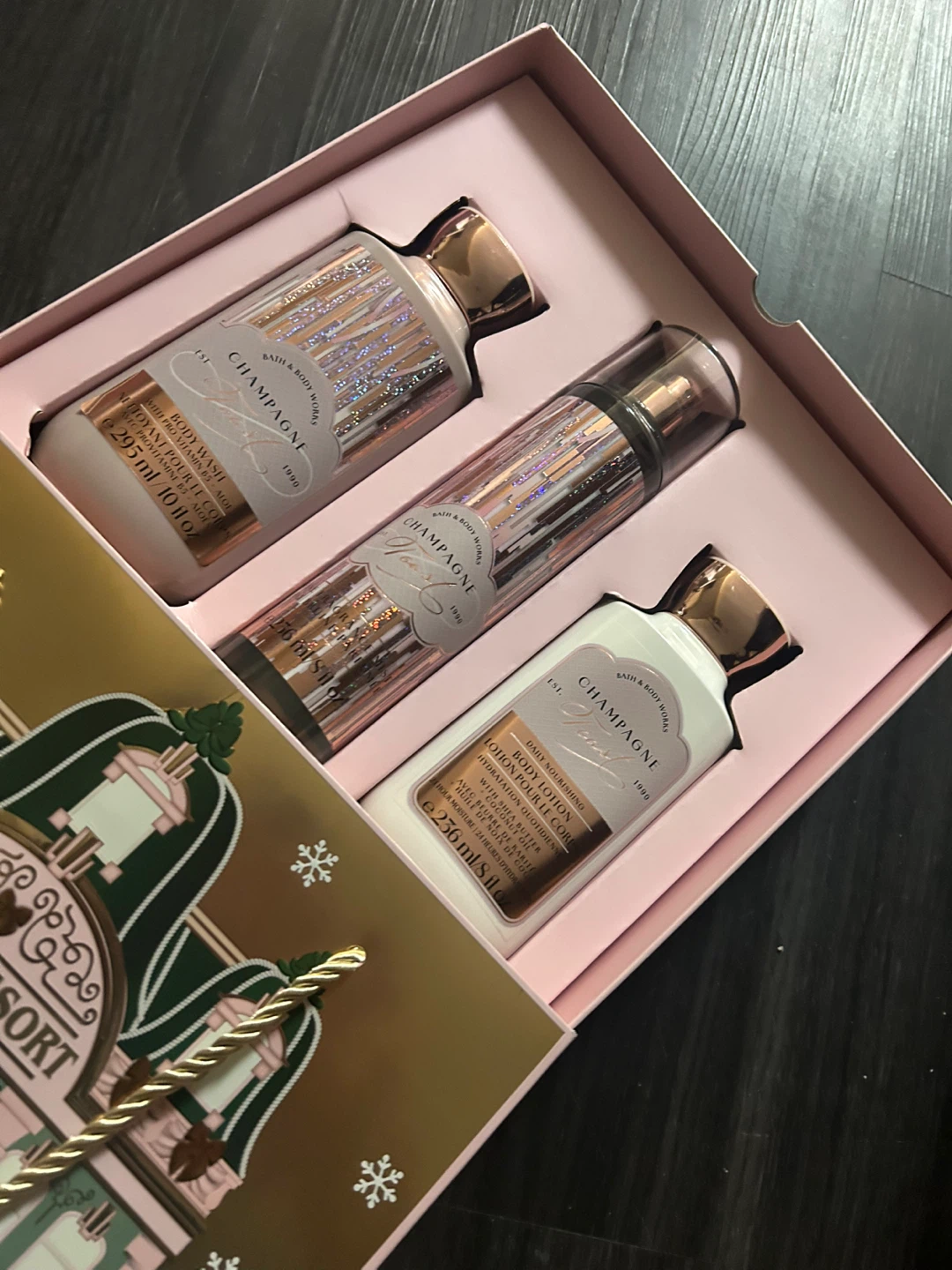 Bath & Body Works Champagne Toast Gift Set BRAND NEW NOT USED