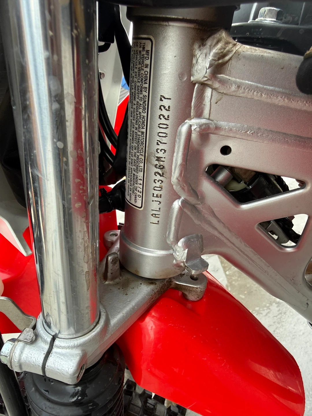 Honda CRF125F Dirt Bike - photo 5