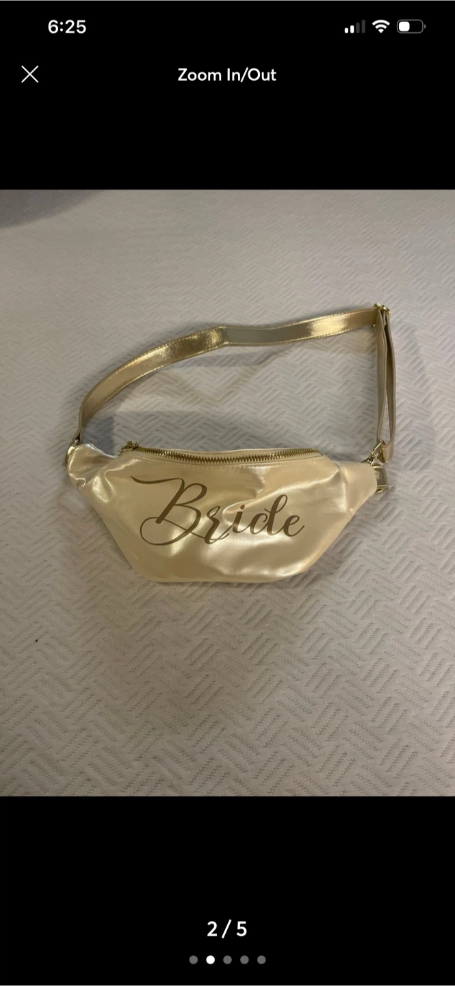 Bridal Hair Accessories & "Bride" Fanny Pack Set - photo 2
