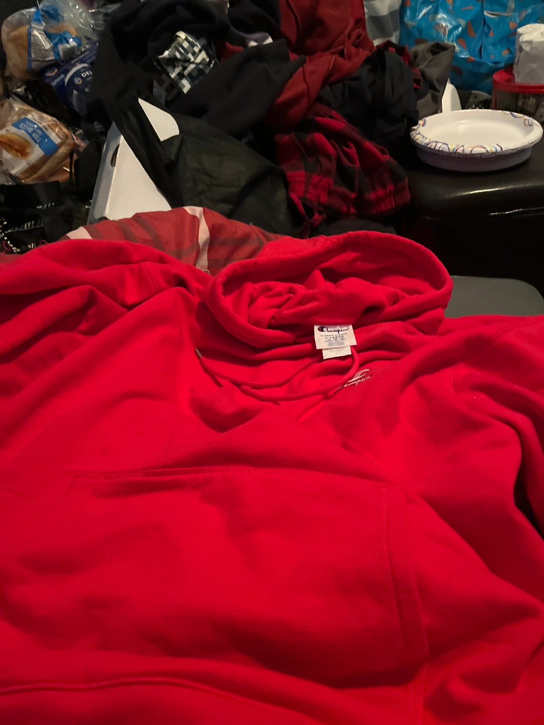 Champion Classic Fleece Hoodie Red XL