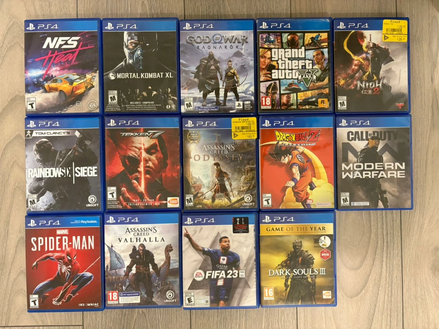 PlayStation 4 Slim 1TB Console with Controllers and Games PS4 - photo 3