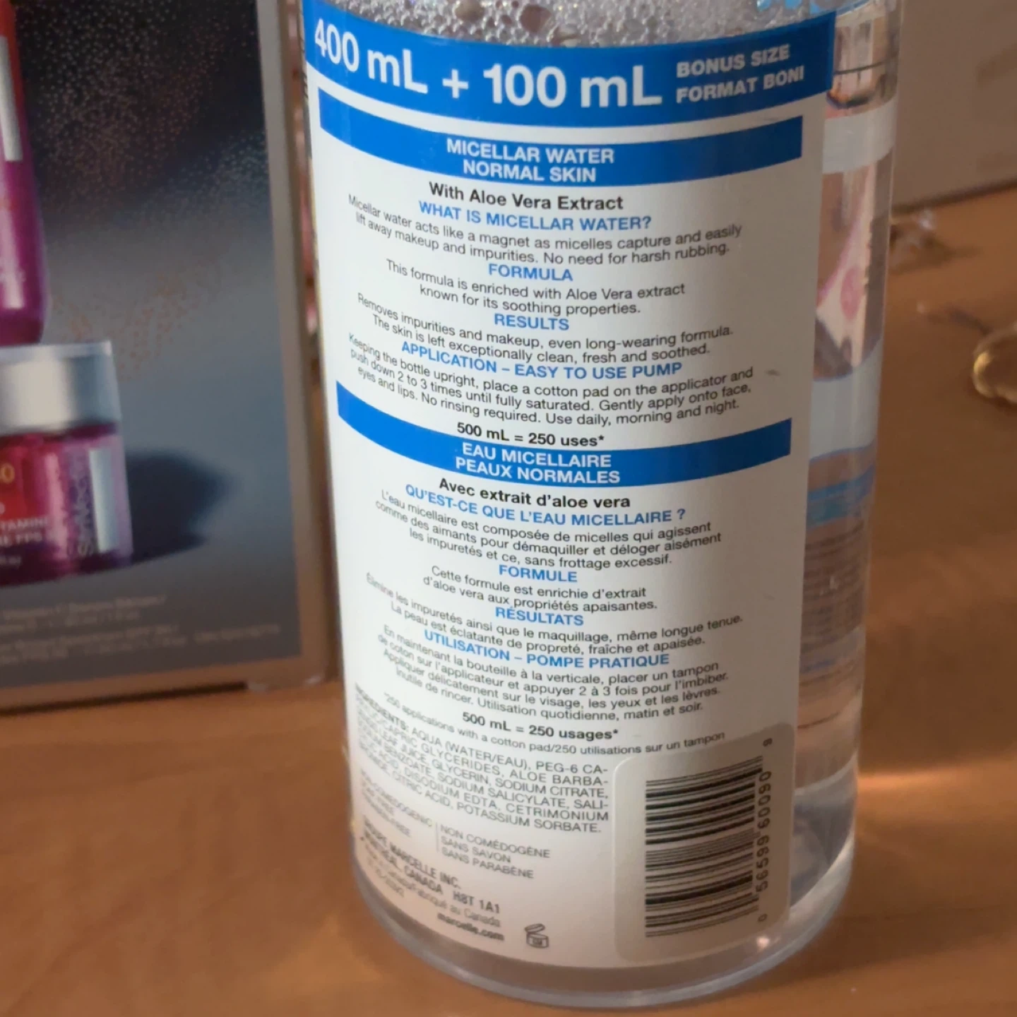 Marcelle Micellar Water - 500 mL Bonus Size - photo 3