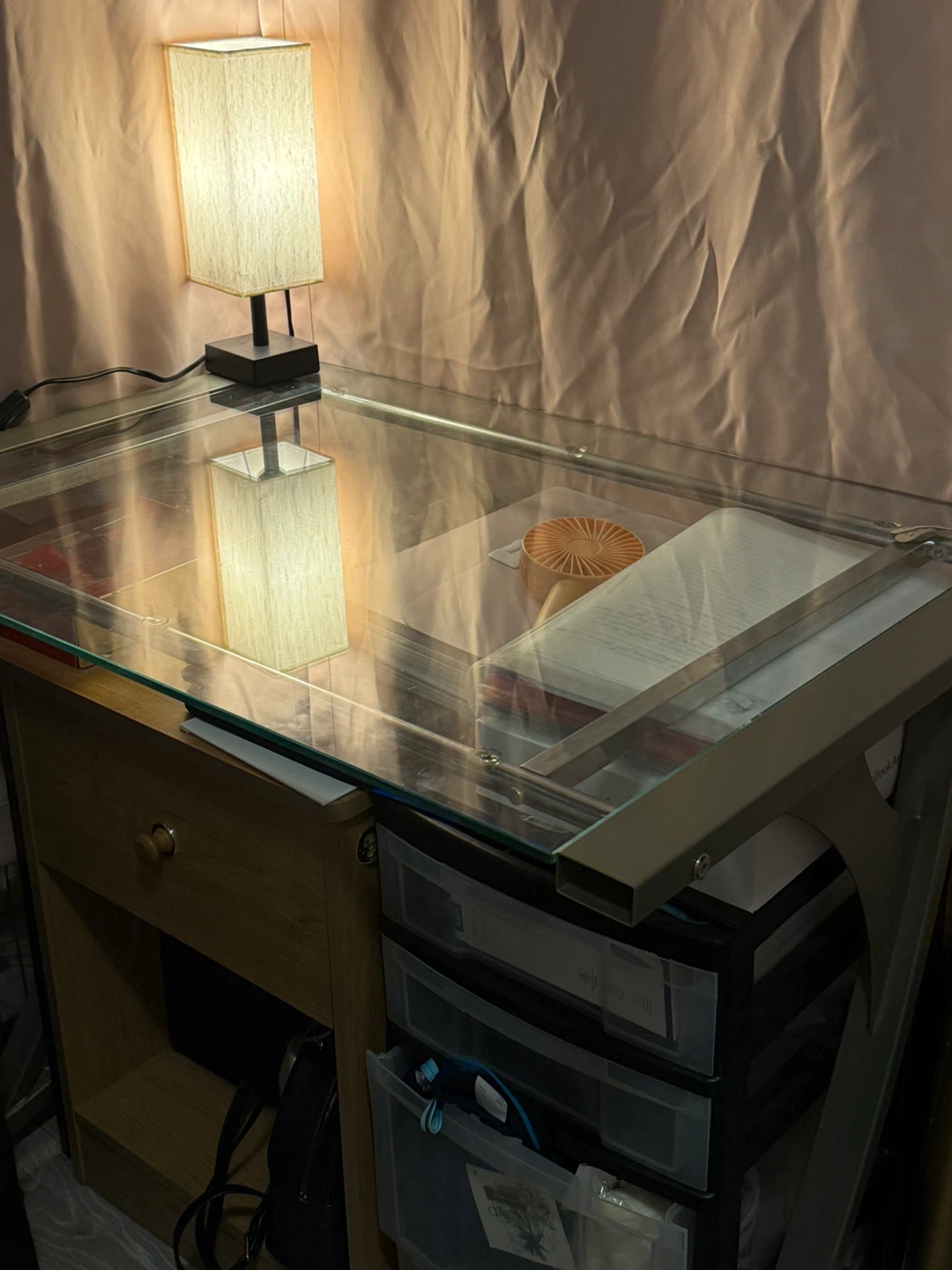 Glass Drafting Table - photo 2