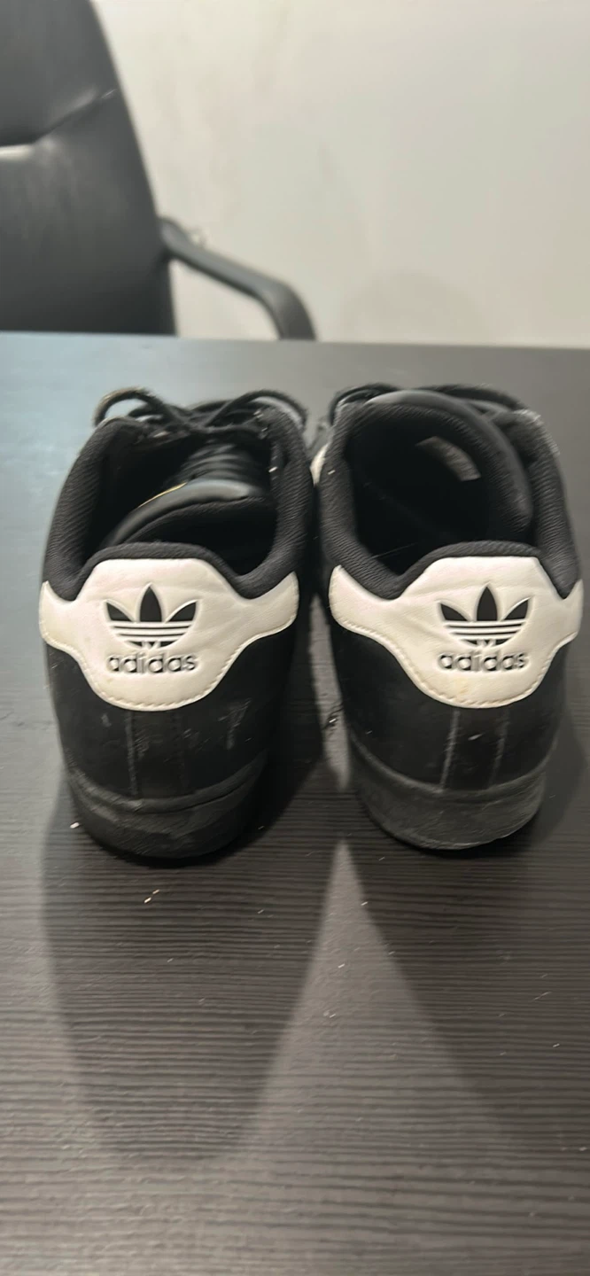 Jordan one Jordan four Adidas superstar