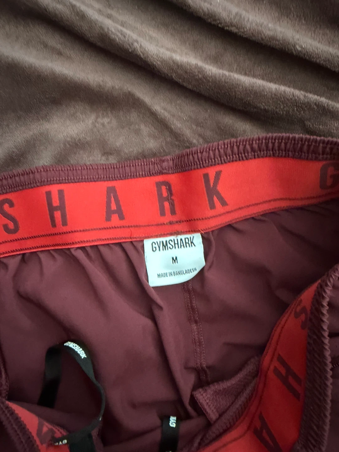 Gymshark Burgundy Running Shorts Size Medium - photo 2