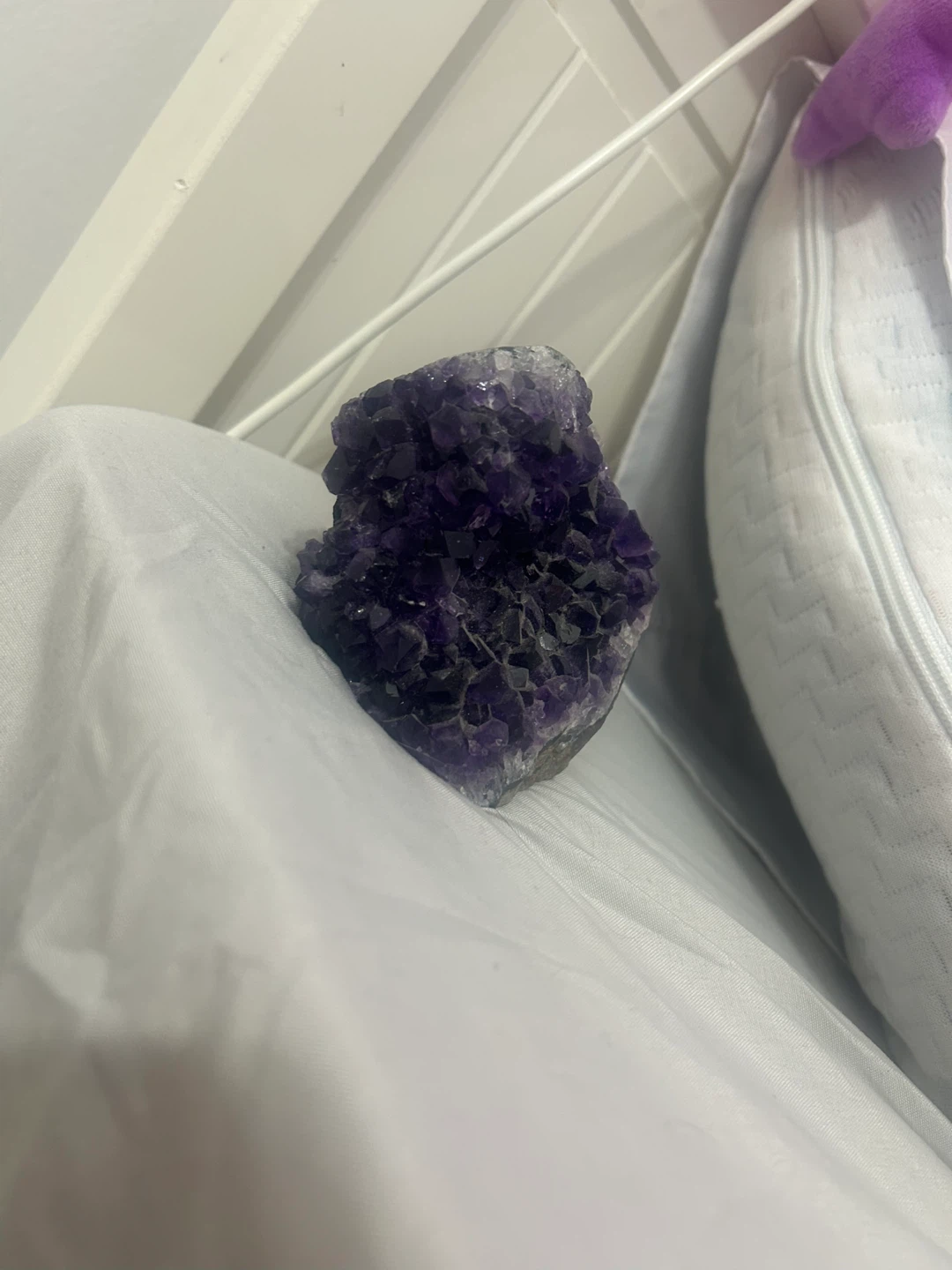 Amethyst Geode Crystal Cluster - photo 2
