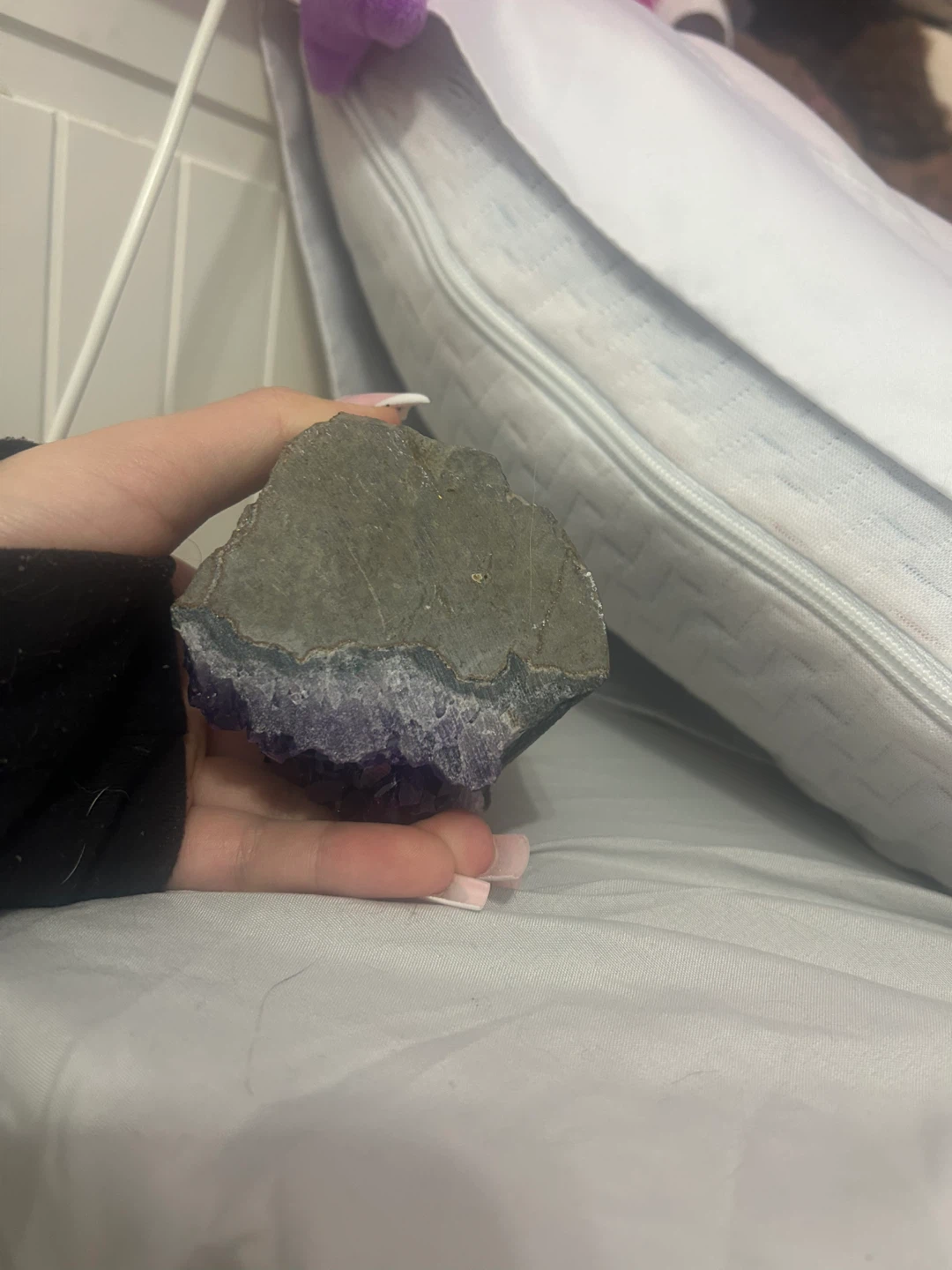 Amethyst Geode Crystal Cluster - photo 3