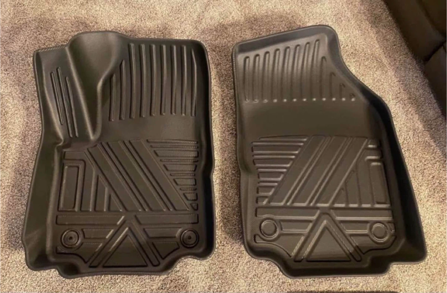 Chevy  Equinox no Rear Subwoofer 18-24 All Weather Floor Liners - photo 2