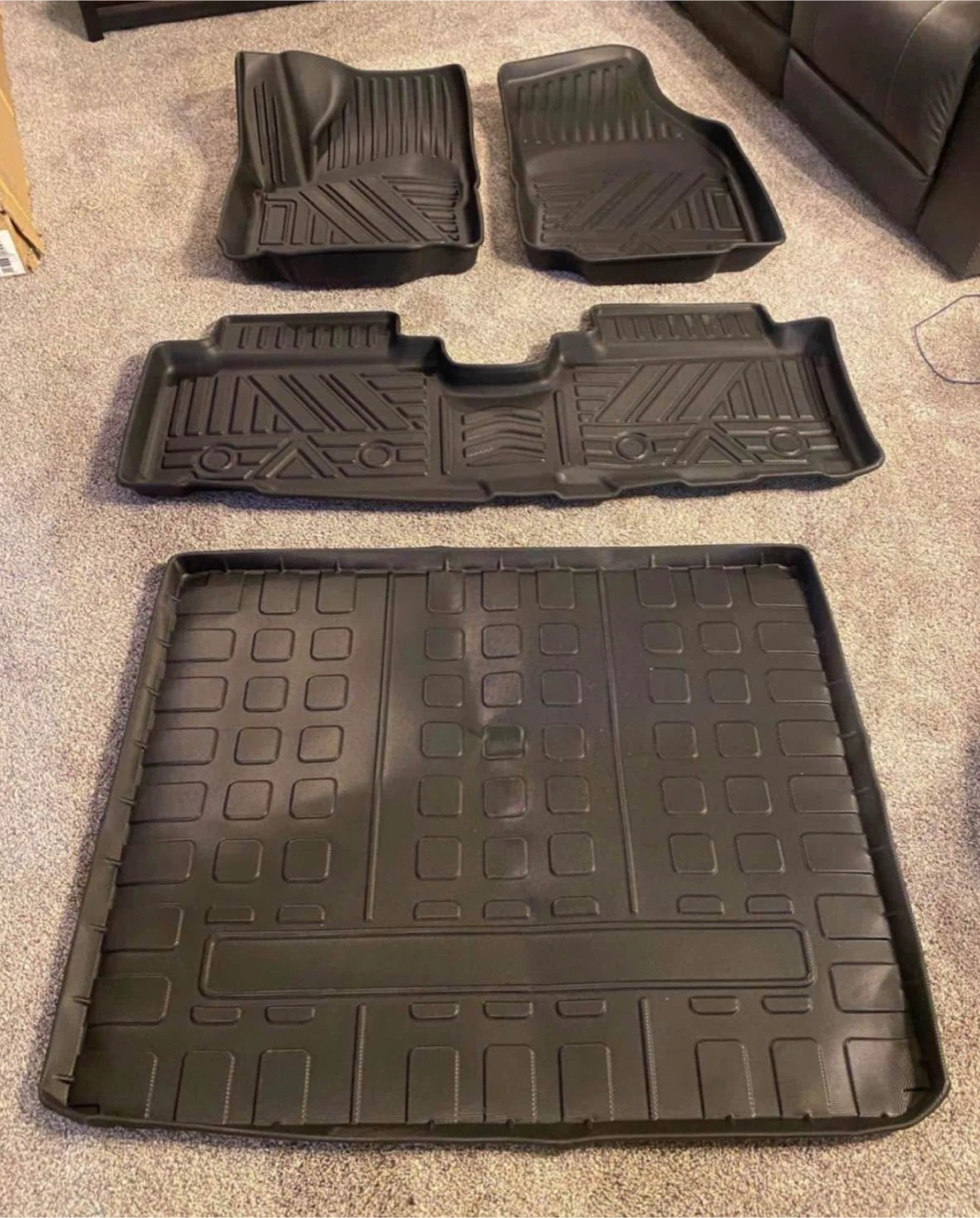 Chevy  Equinox no Rear Subwoofer 18-24 All Weather Floor Liners