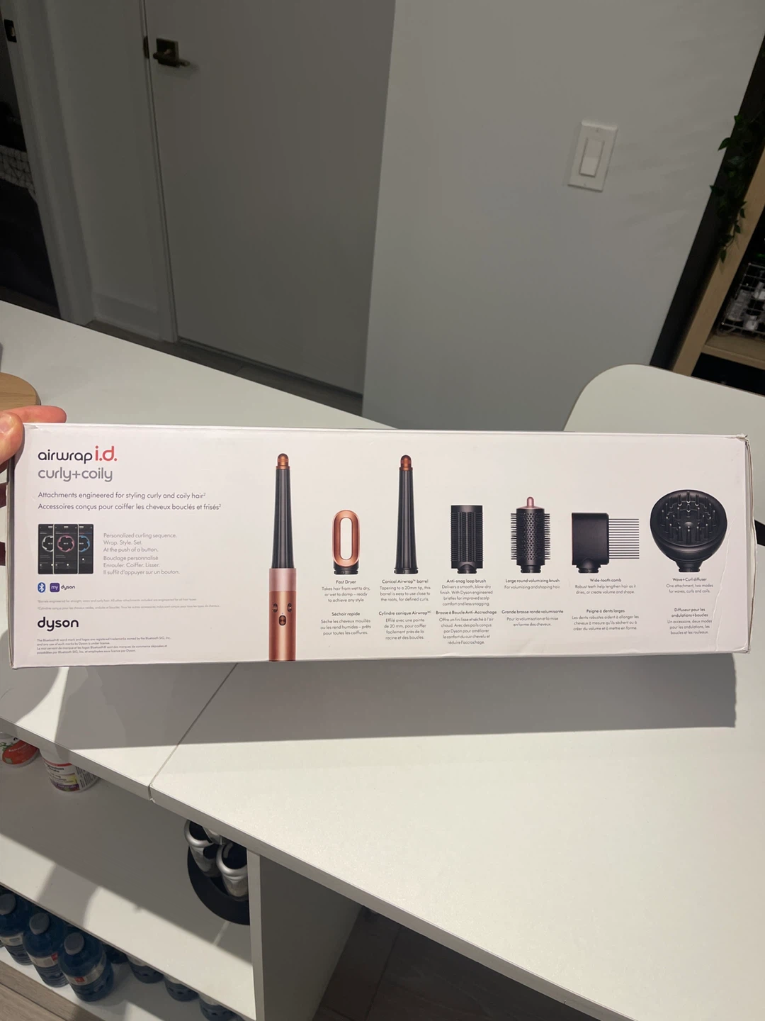 Dyson Airwrap i.d. Curly + Coily (Amber Silk)