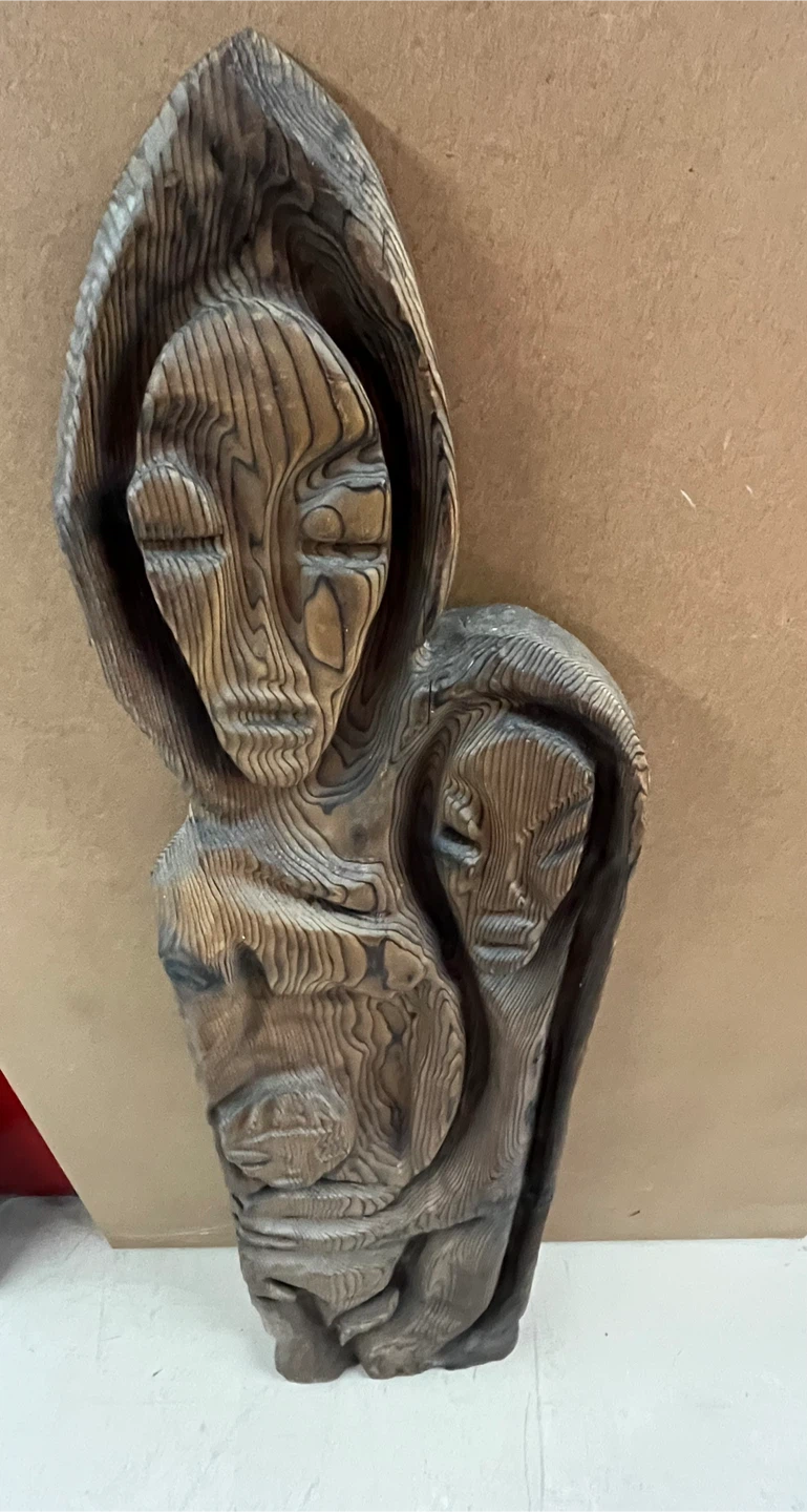 Wooden Carving Sculpture - photo 2
