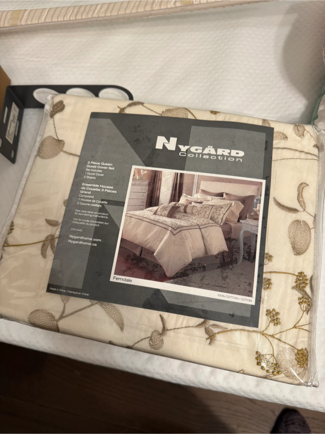 Nygard Collection Queen 3 Piece Duvet Cover Set - Ferndale