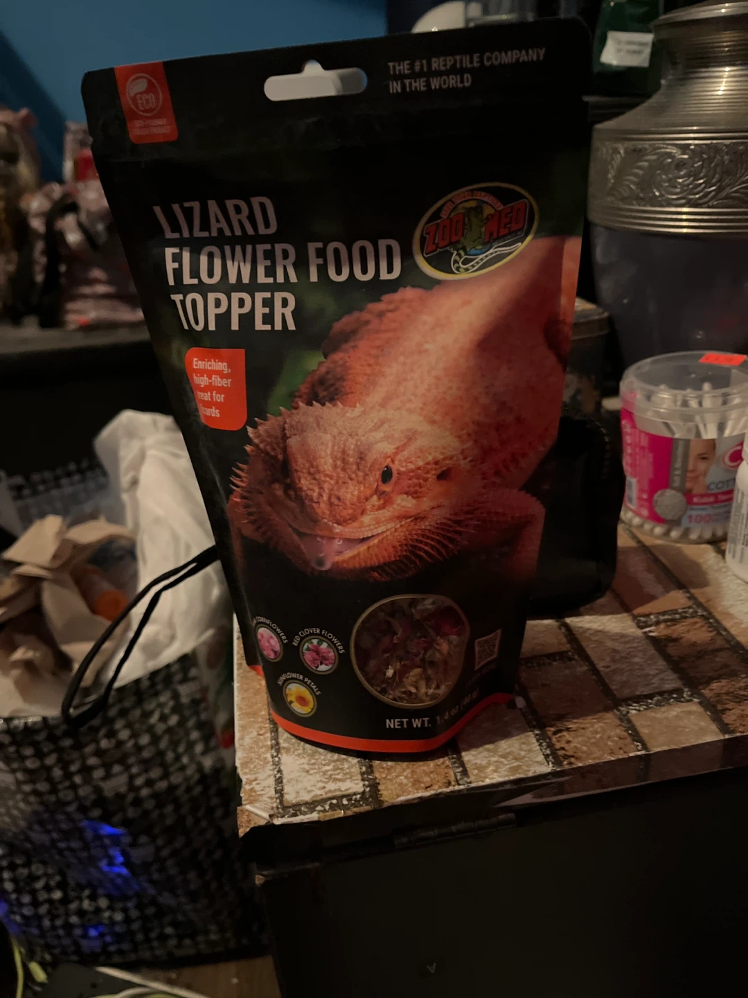 Zoo Med Lizard Flower Food Topper