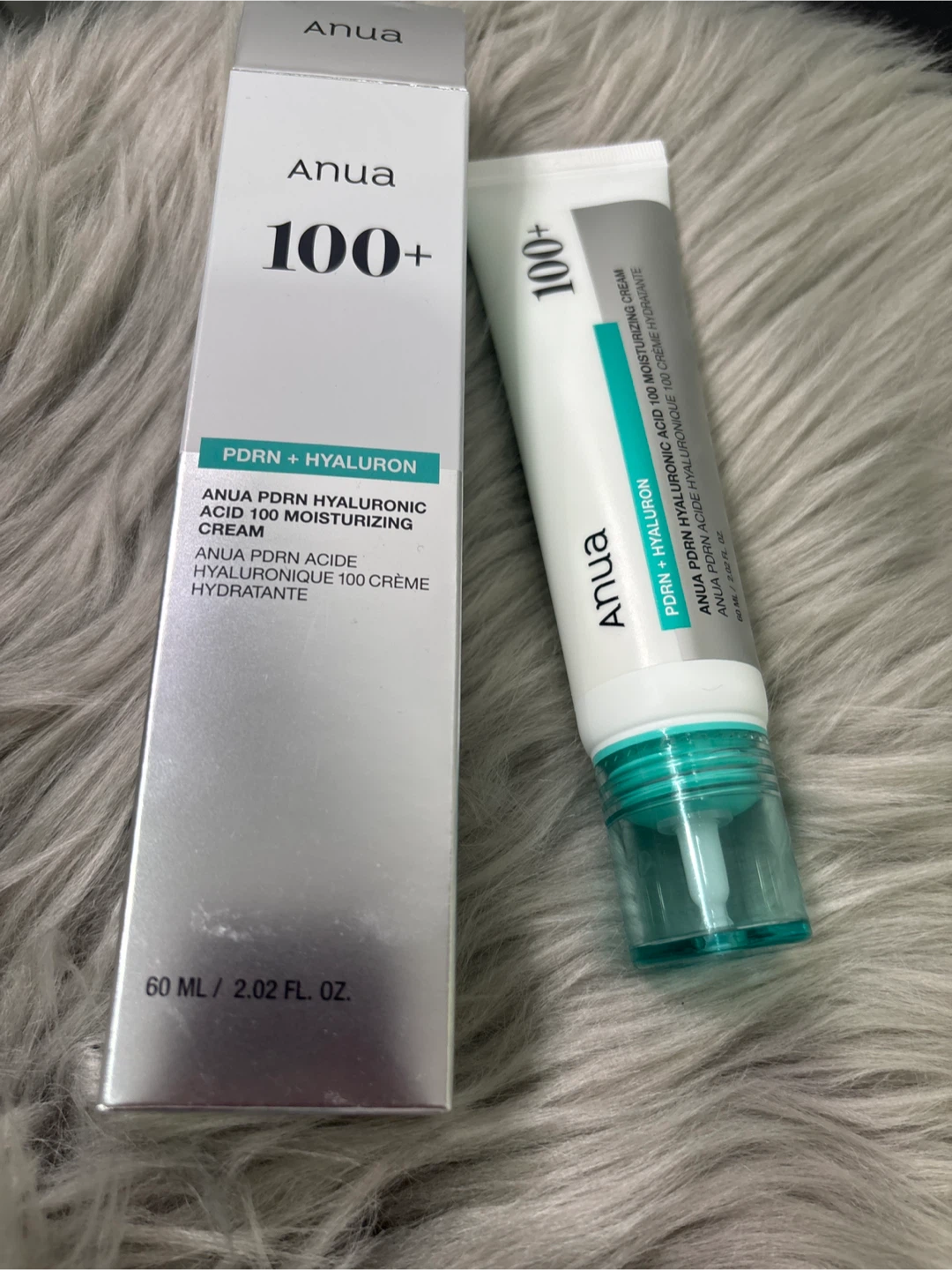 New Anua 100+ PDRN Hyaluronic Acid Moisturizing Cream 60ml - photo 2