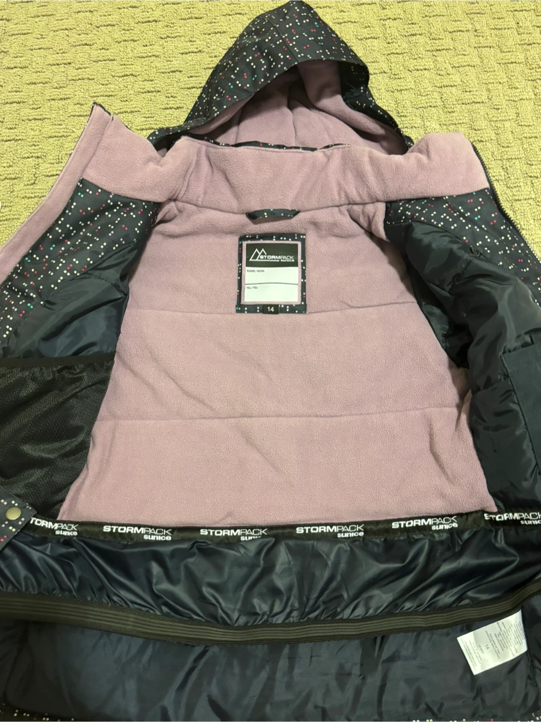 Stormtech Kids Ski Jacket and Bib Pants Set Size 14 - photo 3