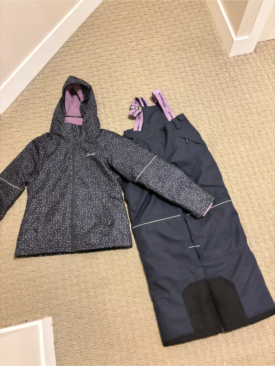 Stormtech Kids Ski Jacket and Bib Pants Set Size 14