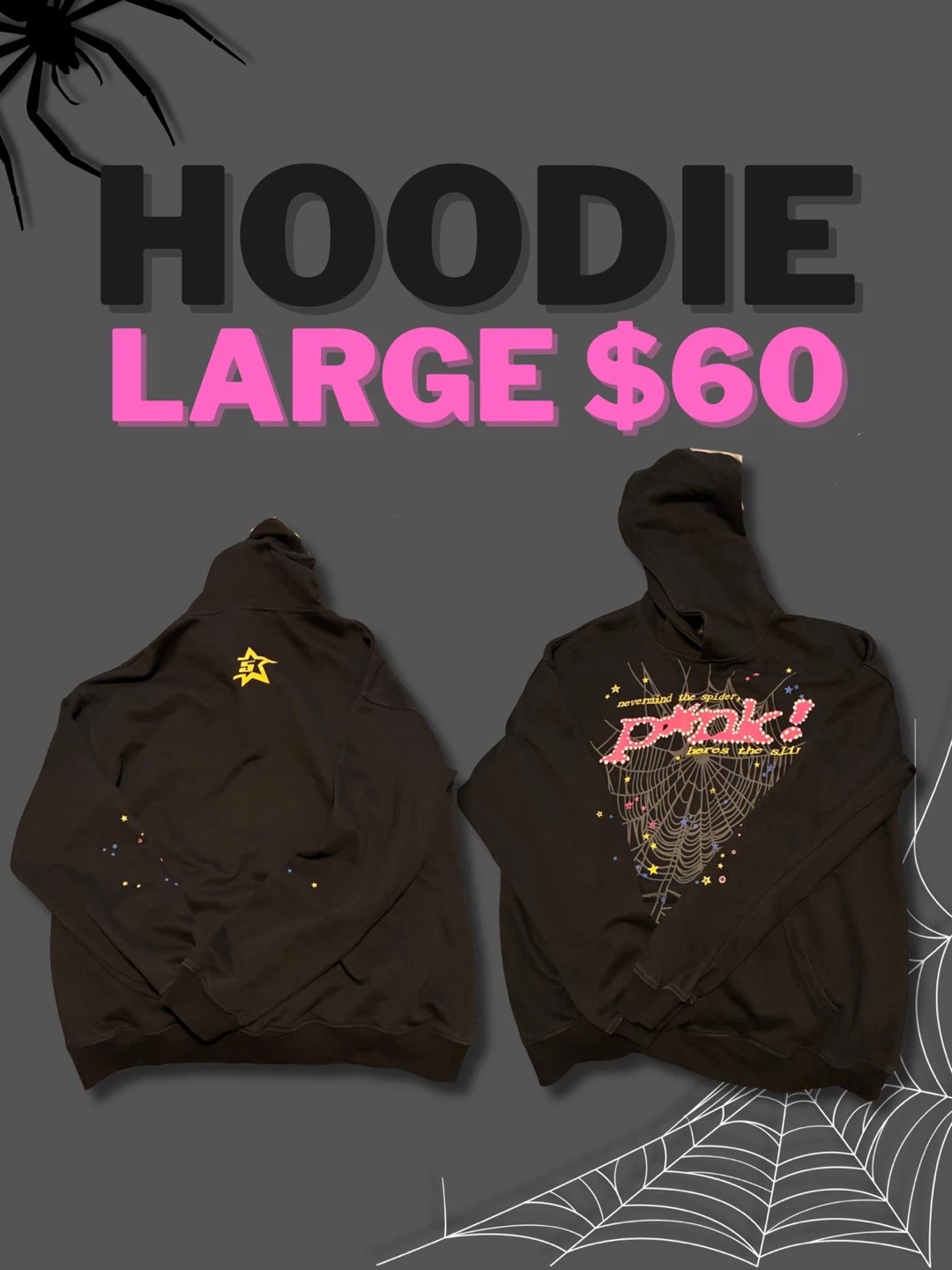 Spider hoodie