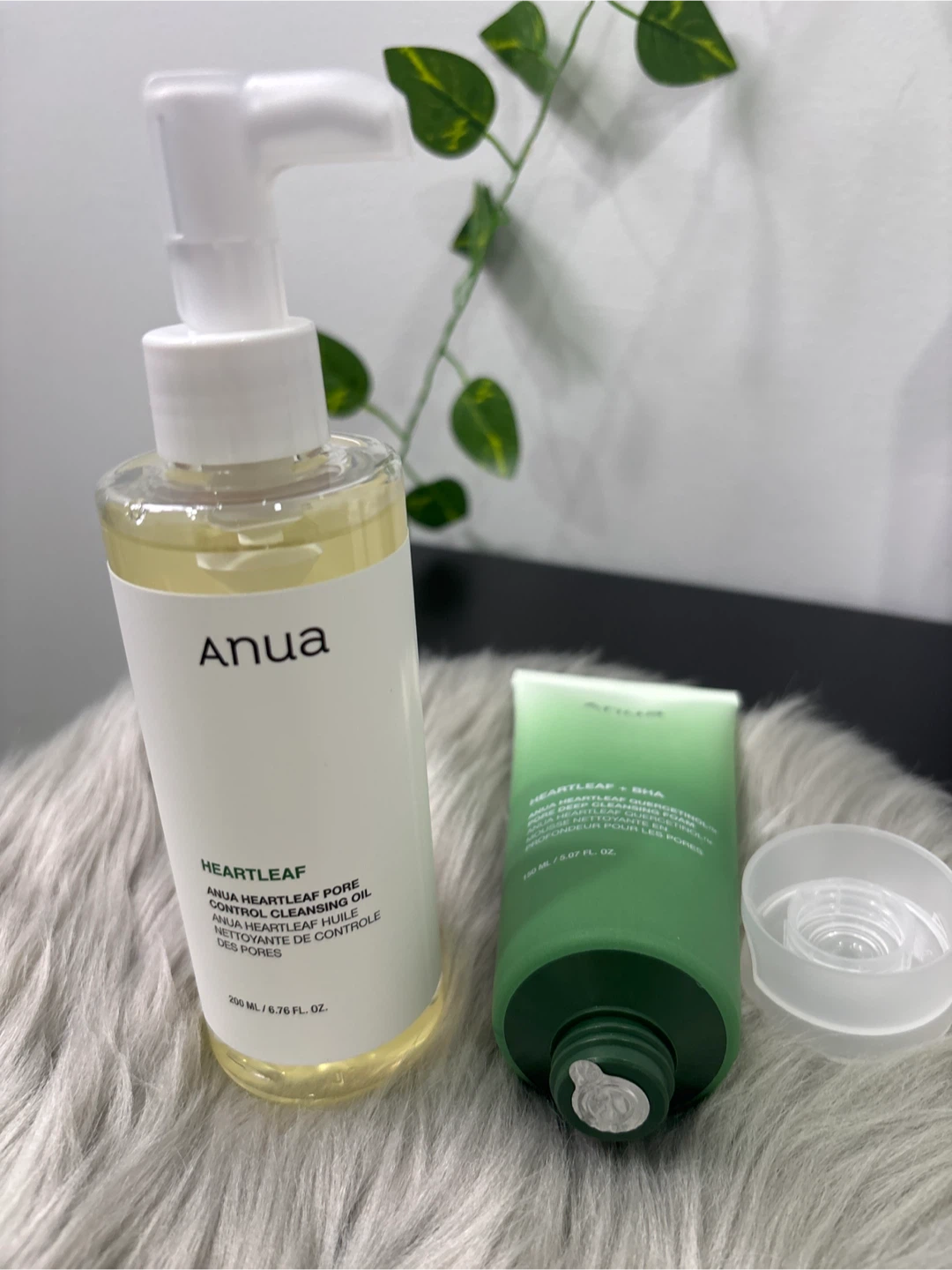 Sealed Anua Pore Control Cleansing Oil & Foam Cleanser Set - photo 2