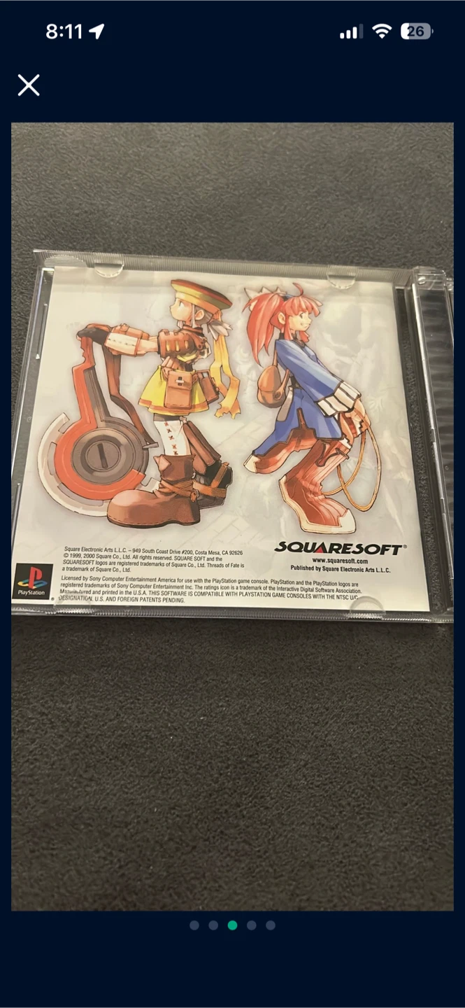 Threads of Fate PlayStation 1 Video Game - photo 4