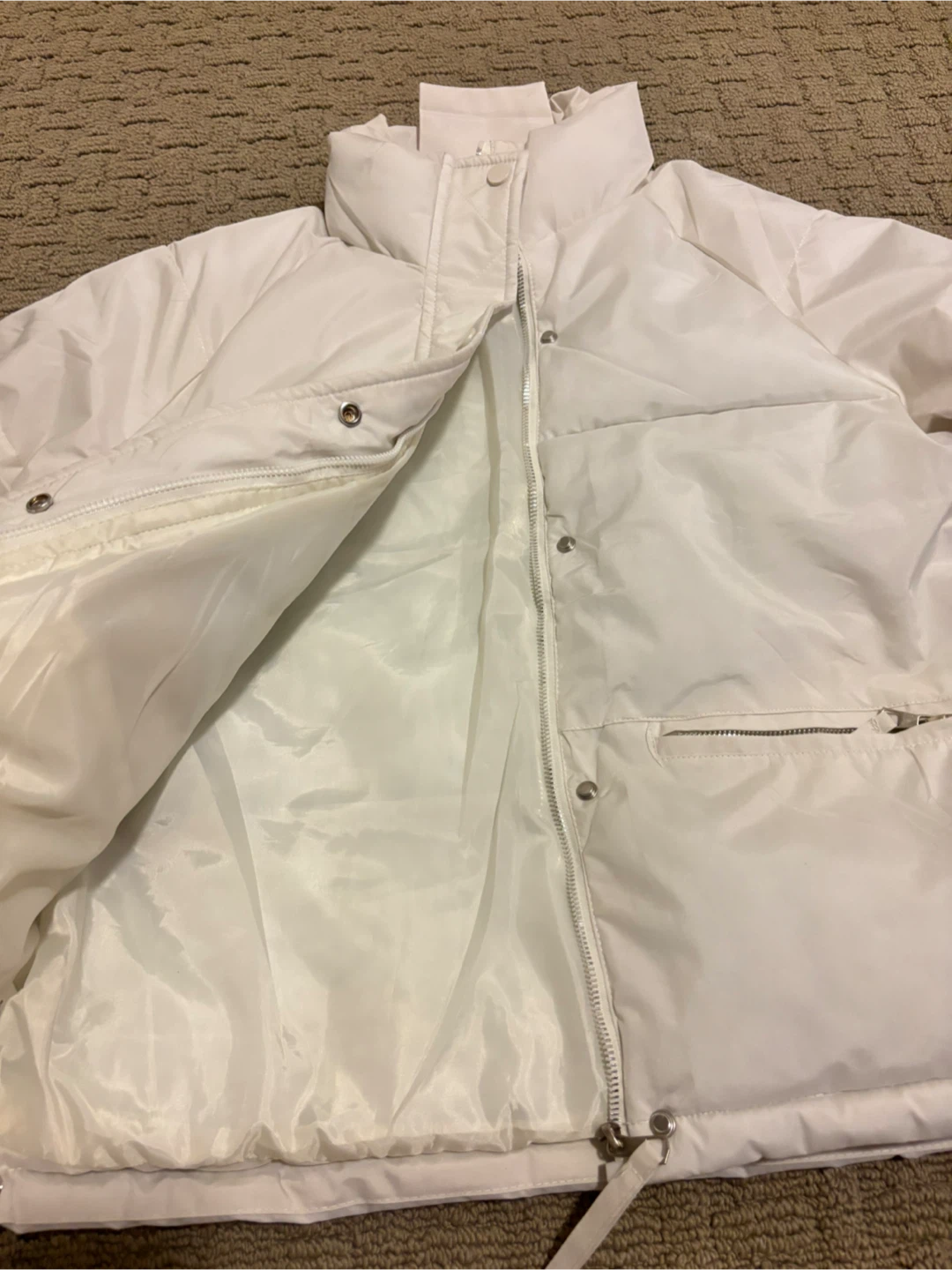 White Puffer Jacket - photo 2