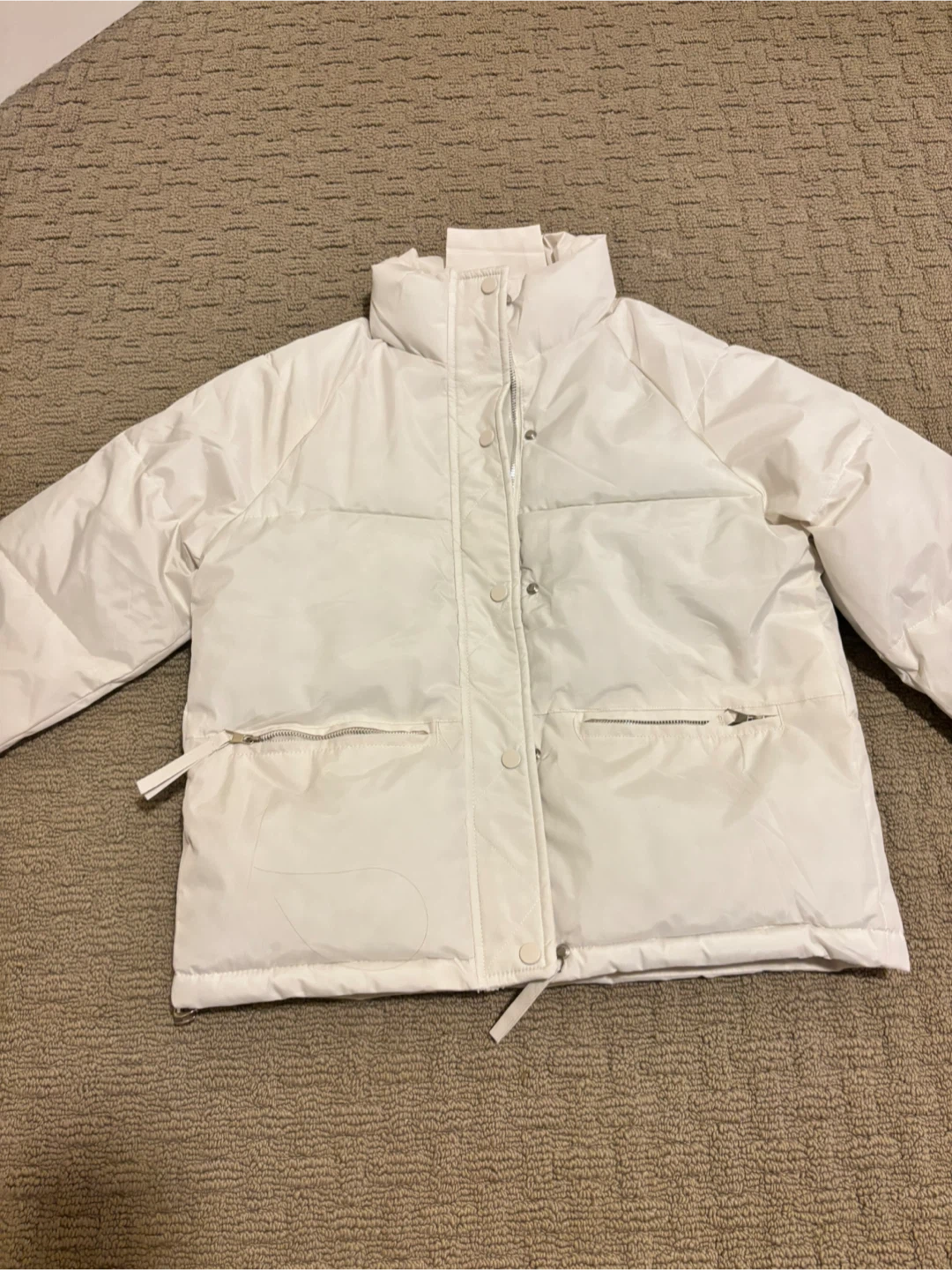 White Puffer Jacket
