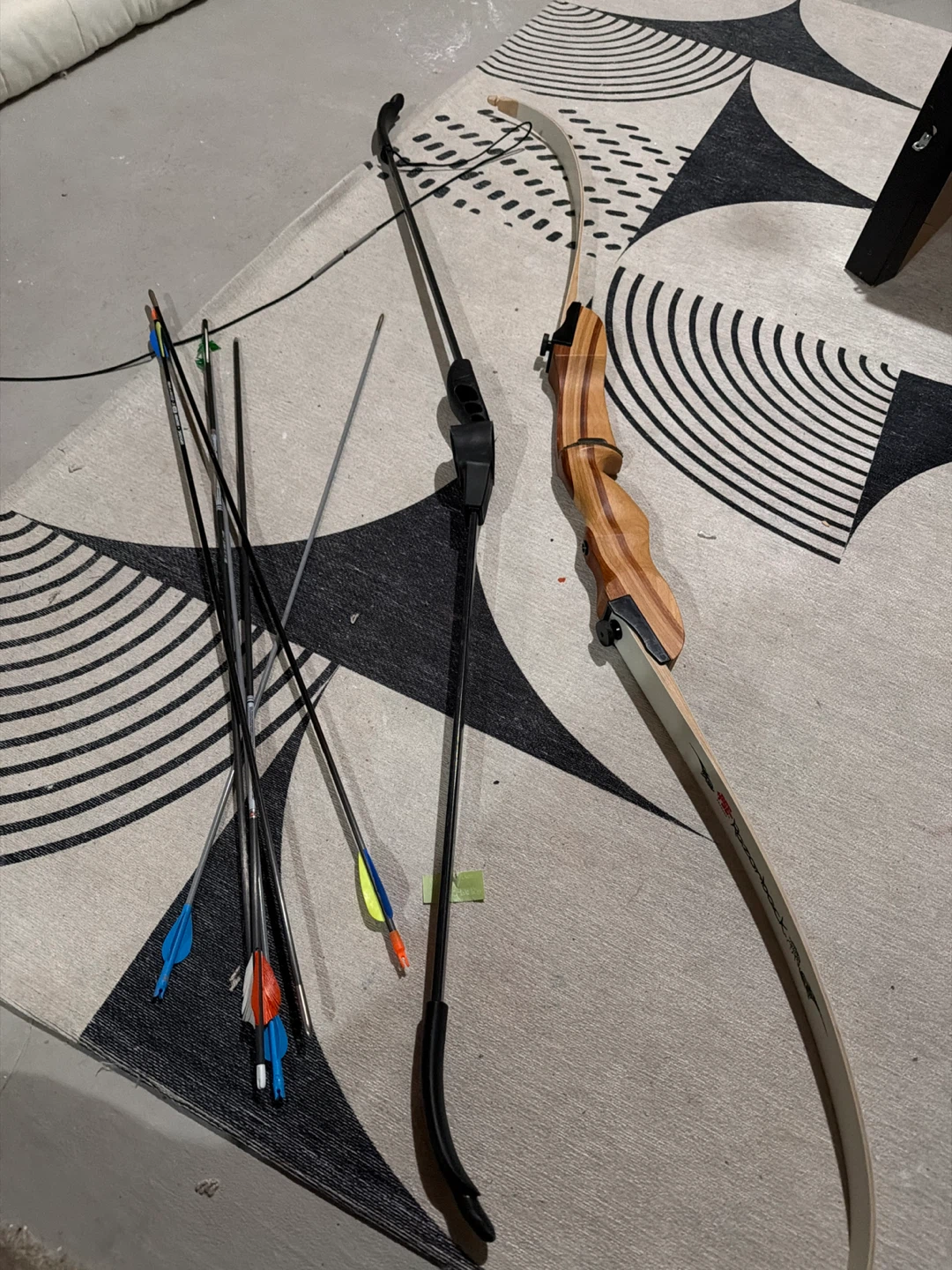 Archery Bow and Arrows Set