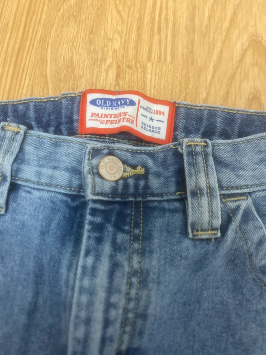 Old Navy Painter's Pants Denim Jeans - photo 2