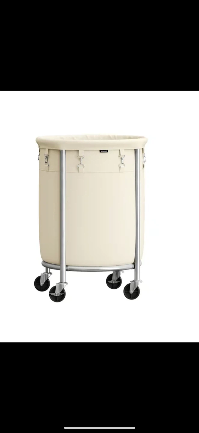 Laundry Hamper Cart with Wheels