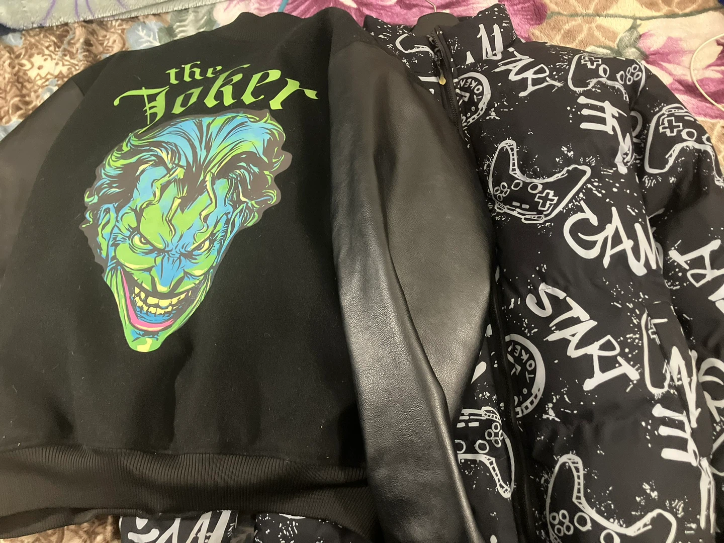 The Joker Bomber Jacket & Game Controller Puffer Jacket Bundle - photo 3