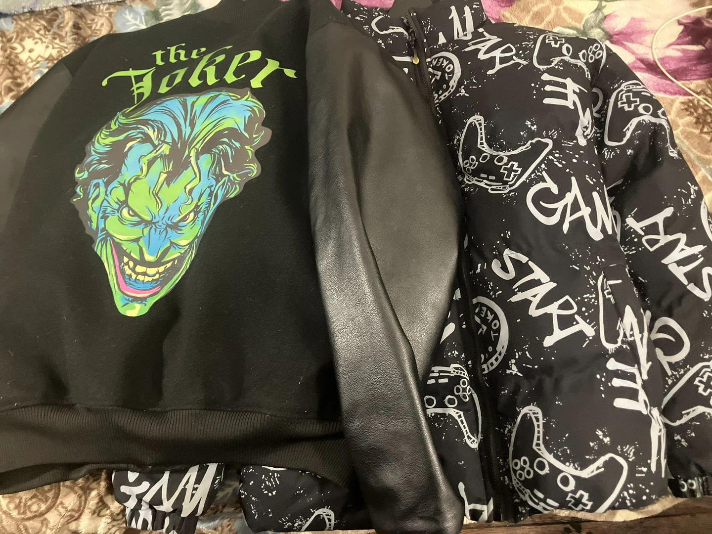 The Joker Bomber Jacket & Game Controller Puffer Jacket Bundle - photo 4