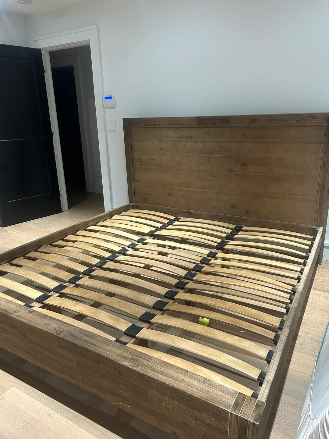 Wooden Bed Frame with Headboard