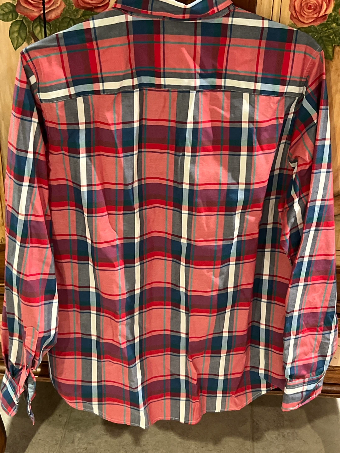 No Boundaries Men's Plaid Button-Down Shirt - photo 4