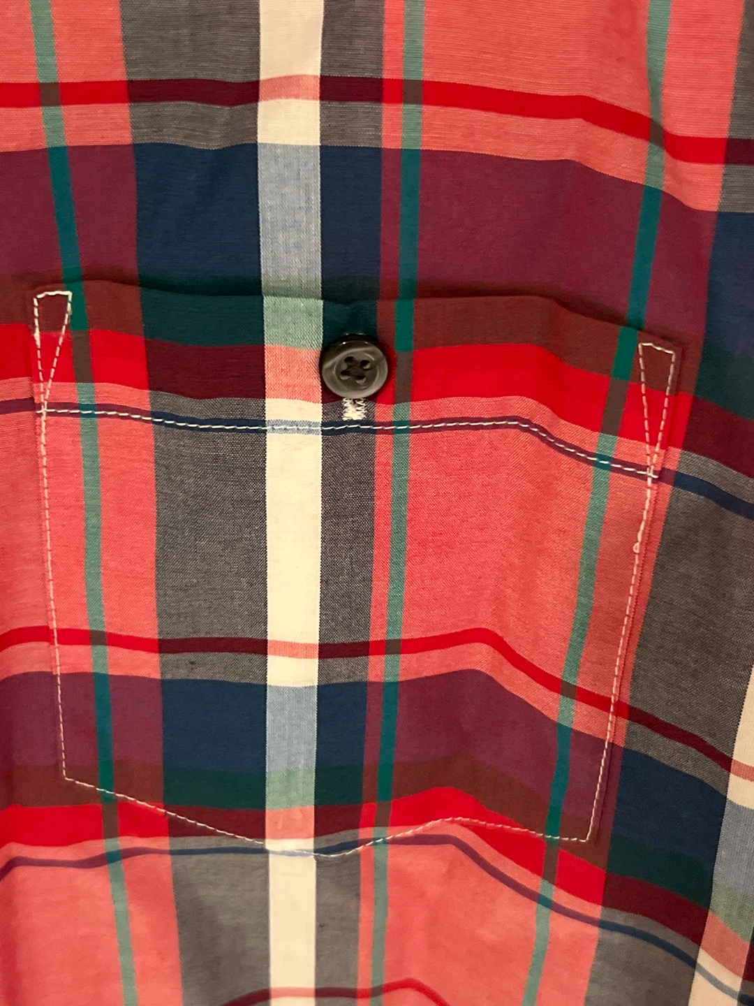 No Boundaries Men's Plaid Button-Down Shirt - photo 5