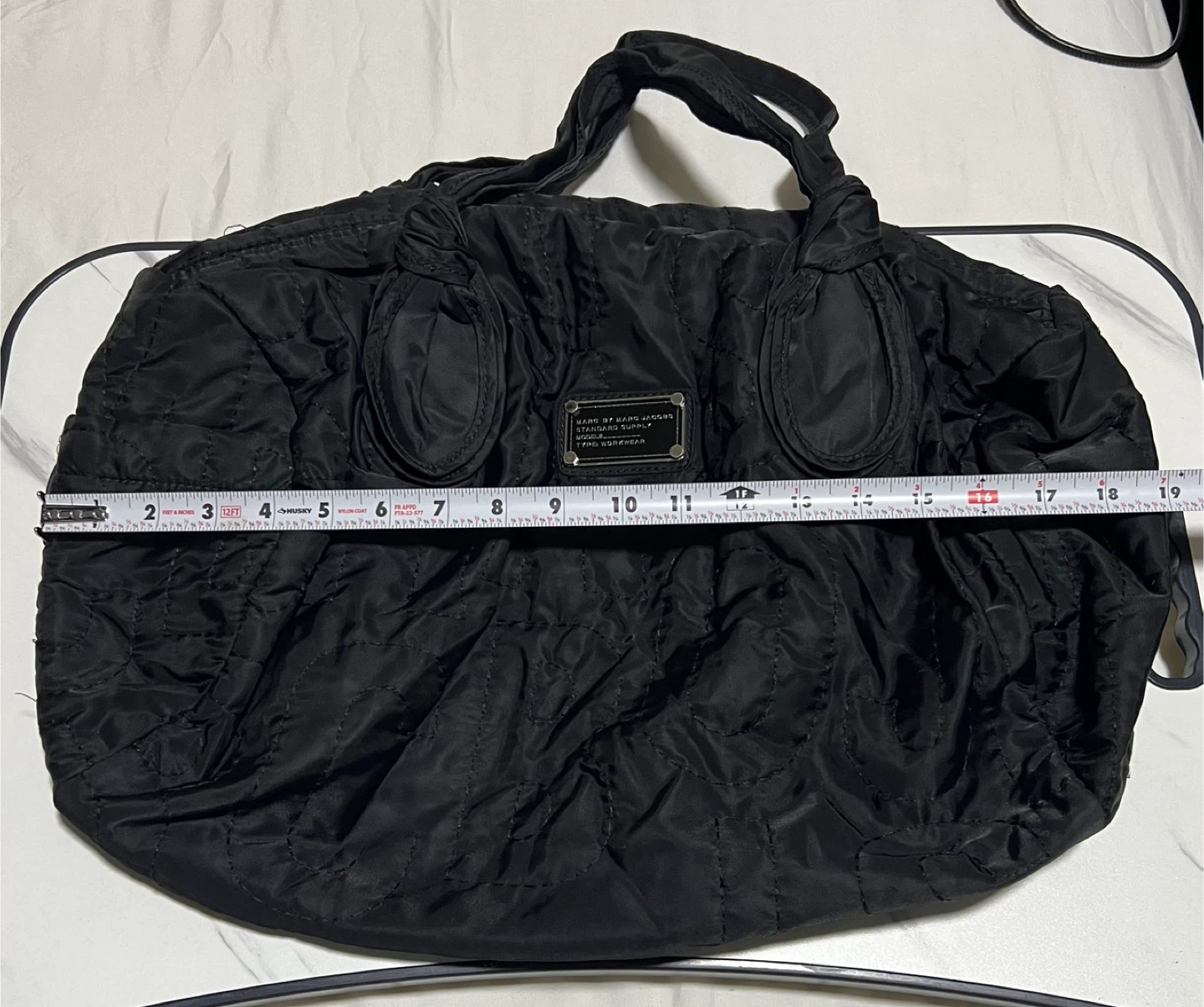 Marc by Marc Jacobs Black Quilted Nylon Tote Bag - photo 3