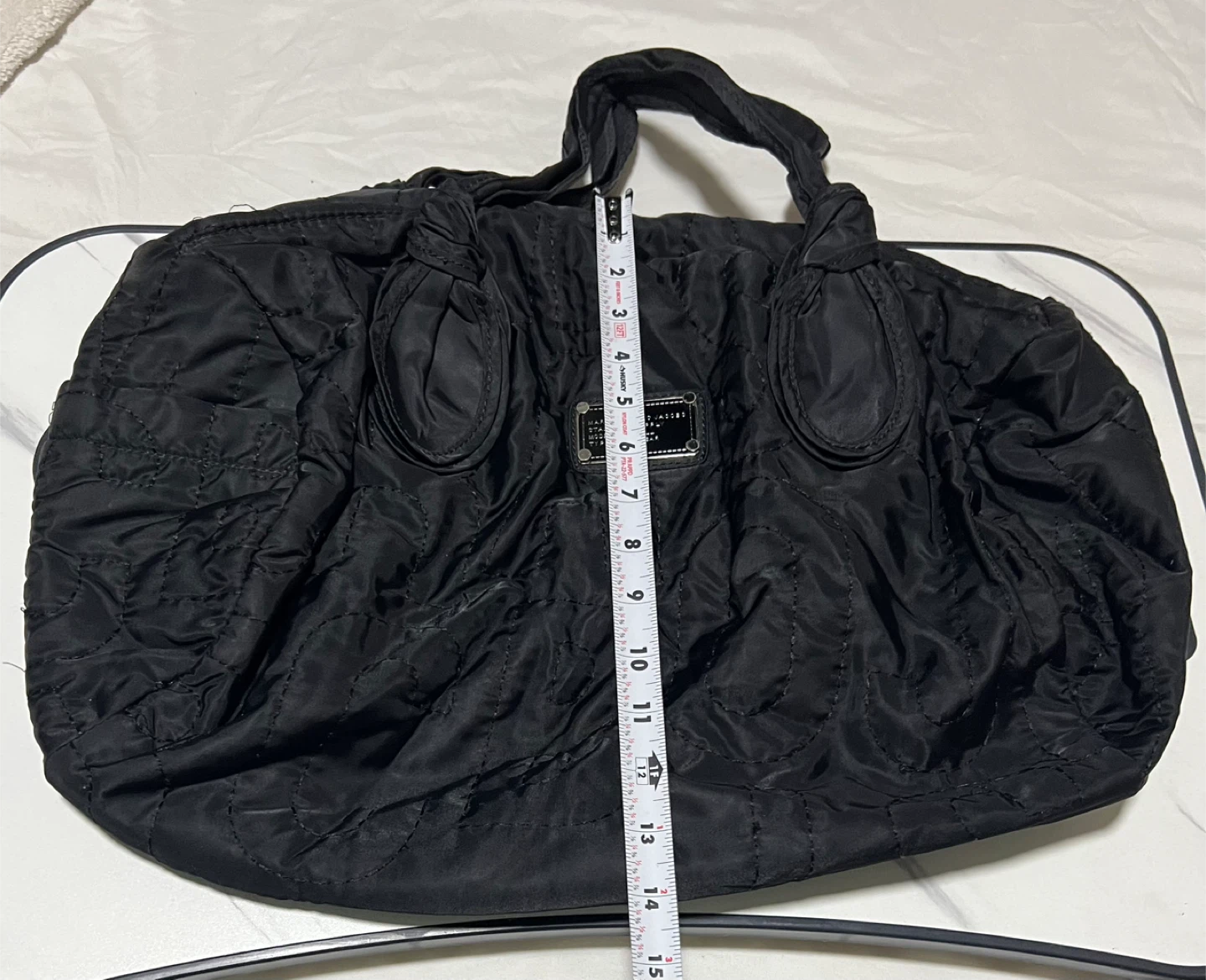 Marc by Marc Jacobs Black Quilted Nylon Tote Bag - photo 4