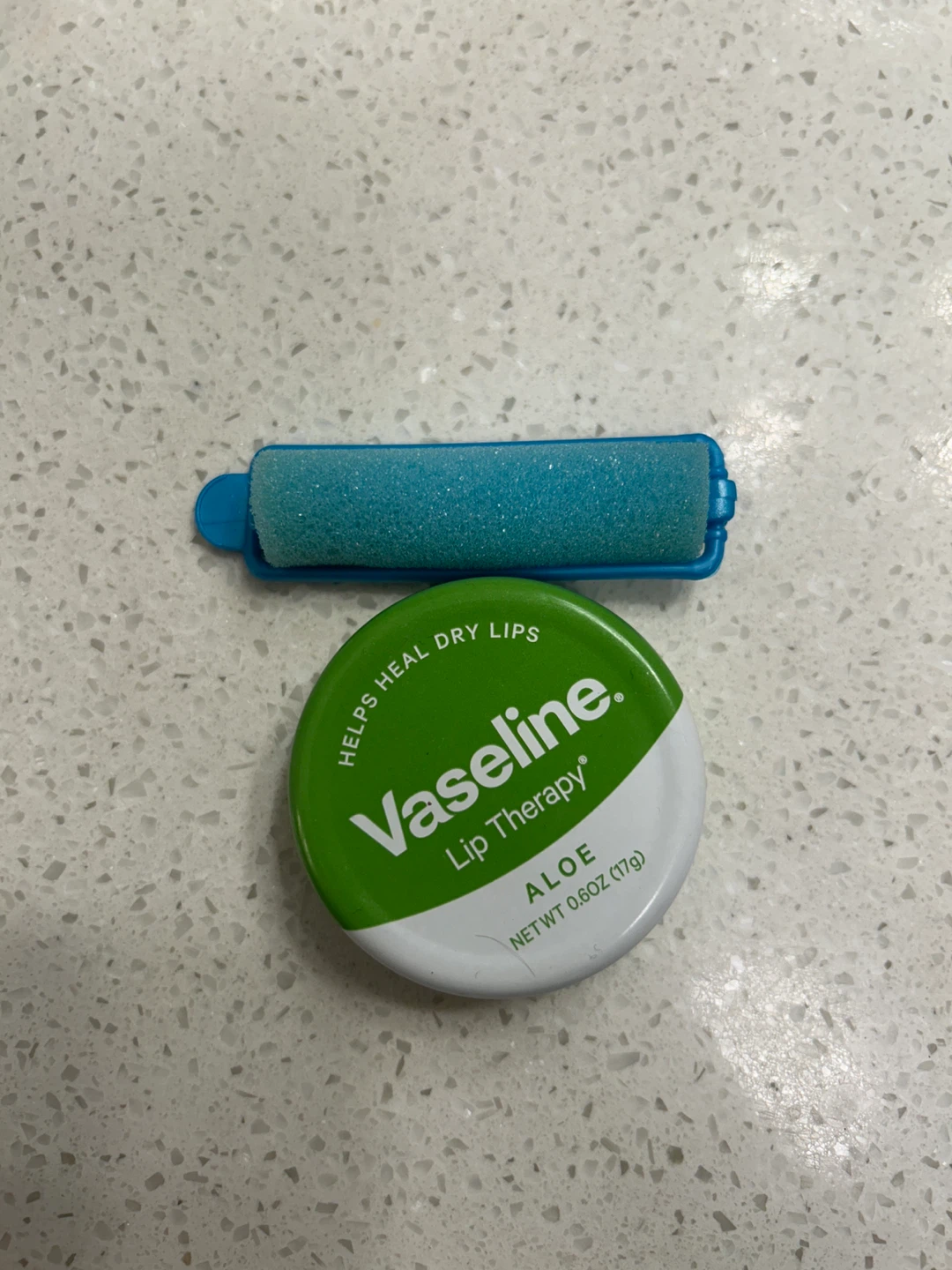 Blue Foam Hair Roller - photo 2