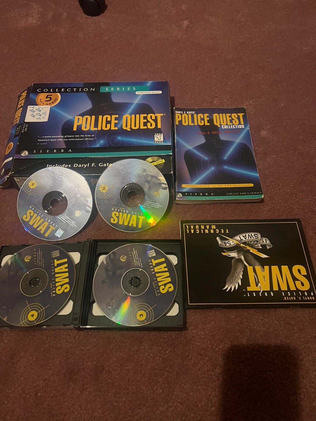 Run on windows XP(Police Quest Collection and SWAT 4 PC Games - photo 2