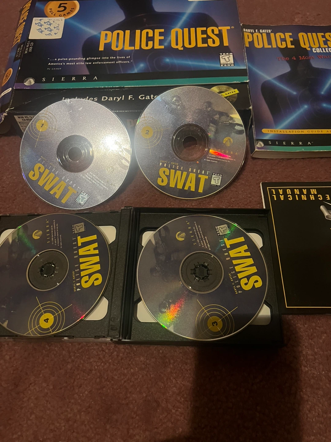 Run on windows XP(Police Quest Collection and SWAT 4 PC Games