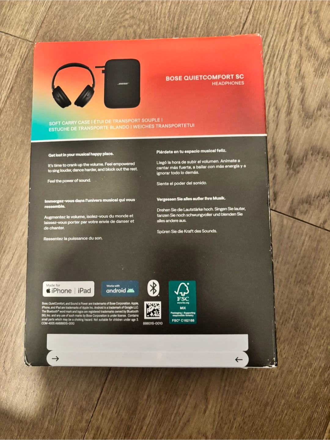 Bose QuietComfort SC Headphones Black - photo 4