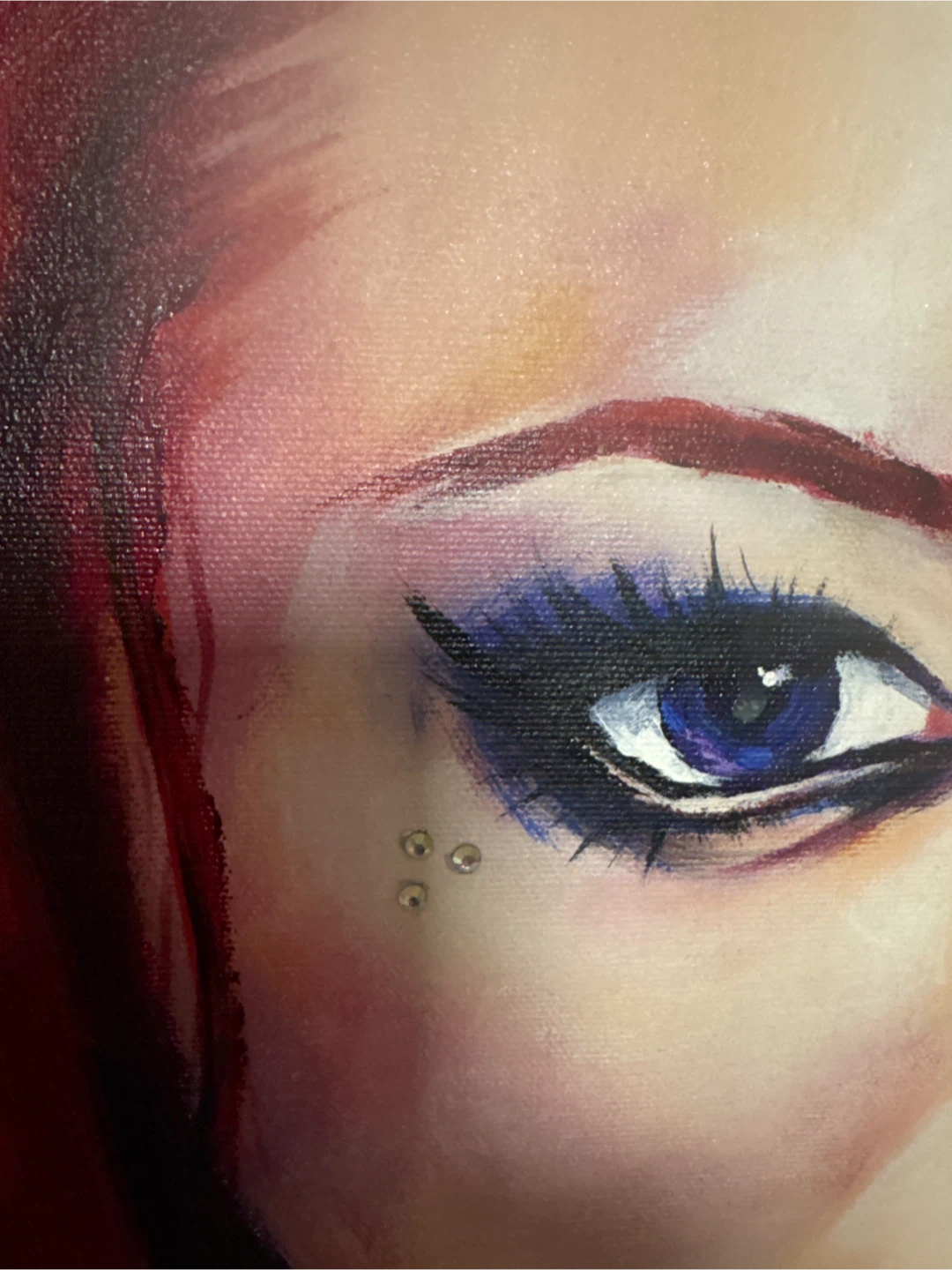 Original Painting - "Red Haired Women" by Unknown Artist - photo 3
