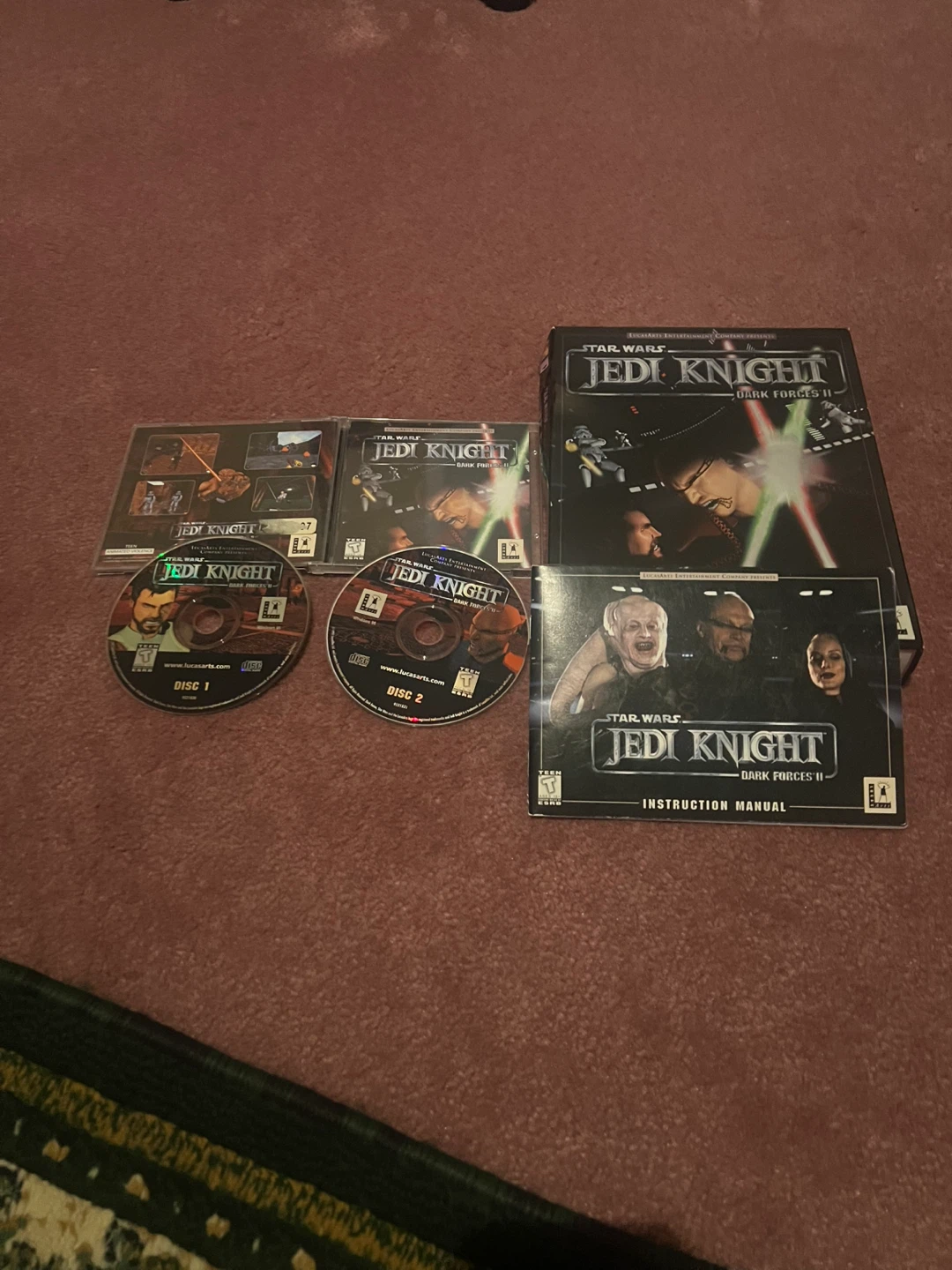 Run on windows XP(Star Wars Jedi Knight: Dark Forces II PC Game